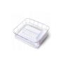 KAMILLE 0763D - Metalni ocedjivac sa sudove - Beli 37 x 33 x 13,5cm - slika 1