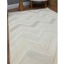 Conceptum Hypnose Tepih u krem boji Tasarım Zigzag 100 x 300 (514SRZ1895) - slika 3