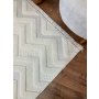 Conceptum Hypnose Tepih u krem boji Tasarım Zigzag 100 x 300 (514SRZ1895) - slika 4