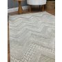 Conceptum Hypnose Tepih u sivoj boji Tasarım Zigzag 100 x 300 (514SRZ1888) - slika 3