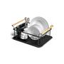 Vilde 150623 - Metlani ocedjivac za sudove sa drvenim drskama 42,5 x 29,5 x 19 cm - slika 1