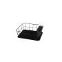 Vilde 0763C - Metalni ocedjivac sa sudove - Crni 37 x 33 x 13,5cm - slika 1
