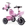 ECO TOYS Tricikl sa neklizajućim rukohvatima, zvoncem i korpom WQL-1999 Pink - slika 2