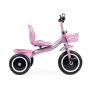 ECO TOYS Tricikl sa neklizajućim rukohvatima, zvoncem i korpom WQL-1999 Pink - slika 3