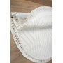 Conceptum Hypnose Okrugli beli tepih Sosa 9001 115 cm (614CCL4367) - slika 2