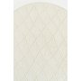 Conceptum Hypnose Newyork 3109 Cream okrugli tepih 120 cm (860BLN3891) - slika 3