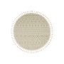 Conceptum Hypnose Elit 14 Beige okrugli tepih 120 cm (860BLN1560) - slika 1