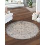 Conceptum Hypnose Notta 1121 okrugli sivo - bež tepih 120 cm (614CCL1573) - slika 2