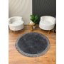 Conceptum Hypnose Okrugli tepih 1414 Anthracite 120 x 120 (514SRZ1426) - slika 1