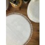 Conceptum Hypnose Okrugli tepih 1414 White 120 x 120 (514SRZ1432) - slika 3