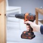 BLACK&DECKER Aku udarna bušilica odvijač BDCHD18KB - slika 3