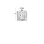 OPVIQ Luster Petek 846STL5258 - slika 5