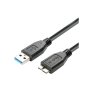 Xwave Xwave Kabl USB3.0 A na micro-B M-M 2m za eksterni hard disk,5GB DATA - slika 1