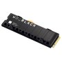 WESTERN DIGITAL 4TB, M.2 NVMe SSD Gen4, SN850X Black + Heatsink (WDS400T2XHE) - slika 2