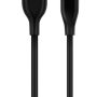 GEMBIRD GEMBIRD CC-USB2S-AM8PM-1.5M-BK Gembird Premium silicon 8-pin cable charging and data cable, 1.5 m, black - slika 1