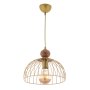 OPVIQ Visilica Dorris Wood Gold Natural - slika 3