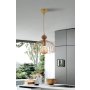 OPVIQ Visilica Dorris Wood Gold Natural - slika 1