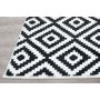 Conceptum Hypnose Crno - beli tepih Piramit 120 x 180 (652MRN1101) - slika 2
