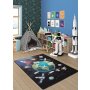Conceptum Hypnose Tepih staza (100x150) Outer Space Dark Blue - slika 1
