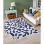 Conceptum Hypnose Tepih 22992A White Blue 120 x 180 (932ELT1171) - slika 4
