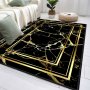 Conceptum Hypnose Crno - Zlatni tepih Els2417 120 x 180 (599HFT4491) - slika 2