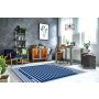 Conceptum Hypnose Plavo - beli tepih Klm0134 120 x 180 (742TMA7933) - slika 2