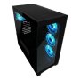 LC POWER Seamless X LC-715B-ON Black mid tower kućište - slika 1