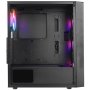 RAMPAGE Slider Mesh LED Strip Black Mid Tower kućište - slika 4