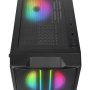 RAMPAGE Slider Mesh LED Strip Black Mid Tower kućište - slika 5