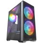 RAMPAGE Gyra V1 Black Mesh Mid Tower kućište - slika 1