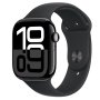 APPLE Watch S10 GPS 46mm Jet Black Alu Case with Black Sport Band - S/M (mwwp3qv/a) - slika 1