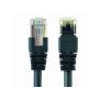 GEMBIRD PP22-0.5M/BK Mrezni kabl FTP Cat5e Patch cord, 0.5m black - slika 1
