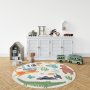 Conceptum Hypnose Okrugli beli tepih sa printom Woopamuk109 130 x130 (625HFT2294) - slika 3