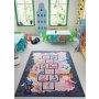 Conceptum Hypnose Tepih za decu Street Game Grey 133 x 190 (770CNF91569) - slika 1