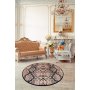Conceptum Hypnose Okrugli multicolor tepih Snake 140 cm (882CHL1109) - slika 1