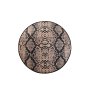 Conceptum Hypnose Okrugli multicolor tepih Snake 140 cm (882CHL1109) - slika 3