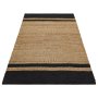 Conceptum Hypnose Tepih Ech 07 Natural Black 140 x 200 (271EKH2528) - slika 1