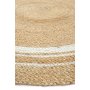 Conceptum Hypnose Okrugli tepih Vime 01R Beige 150 cm (860BLN5241) - slika 4