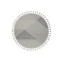 Conceptum Hypnose Okrugli tepih Elit 08 Grey 150 cm (860BLN1458) - slika 1