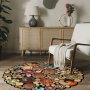 Conceptum Hypnose Multicolor okrugli tepih Hmnt971 150 cm (478HFT3274) - slika 1