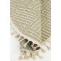 Conceptum Hypnose Okrugli tepih Elit 12 Beige 150 cm (860BLN1494) - slika 5