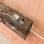 HANAH HOME Venedik 100 Black Fume Glass - slika 4