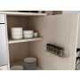 HANAH HOME Banyo Makyaj Rafı Baharatlık Chrome - slika 2