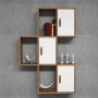 HANAH HOME Flora Walnut White - slika 3