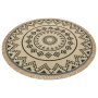 Conceptum Hypnose Okrugli tepih 08 Black 155 x 155 (271EKH2781) - slika 3