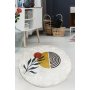 Conceptum Hypnose Okrugli multicolor tepih Le Soleil 140 x 140 (510CHL1194) - slika 1