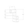 HANAH HOME Lecco White - slika 5