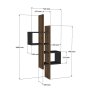 HANAH HOME Emse Sapphire Oak White - slika 5