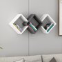 HANAH HOME Galaxy White Anthracite - slika 1