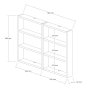 HANAH HOME Hexa White - slika 5
